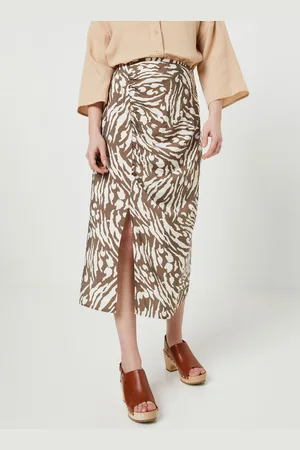 VILA Vidogma Jade Slit Skirt/Su by