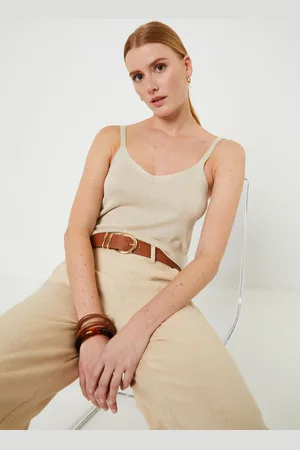 VILA VIANTA S/L SINGLET KNIT TOP by