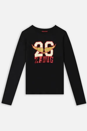 Zadig & Voltaire Tee-Shirt Manches Longues X15418 by