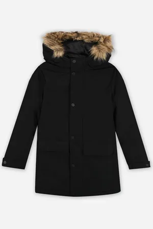 JACK & JONES Jjchamp Parka Jacket Detach Faux Fur Jnr by