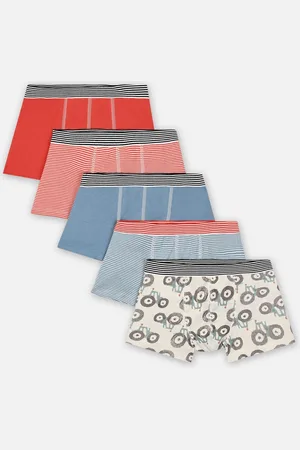 Petit Bateau Lot De Boxers X5 by