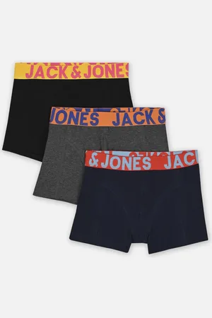JACK & JONES Jaccrazy Solid Trunks 3 Pack Noos Jnr by