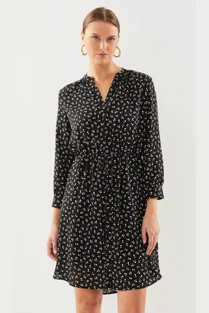 SELECTED Slfdamina 7/8 Aop Dress B Noos by