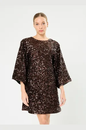 SELECTED Slfmallie Ss Short Sequins Dress B by