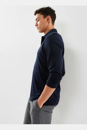 SELECTED Slhslim-Toulouse Ls Polo Noos by