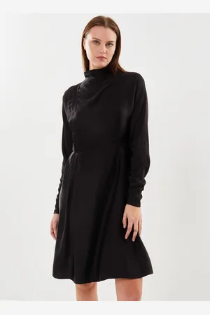 SELECTED Slfalana Ls Short Satin Dress B by