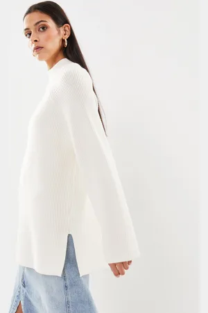 SELECTED Slfkamma Ls Long Knit High Neck Camp by