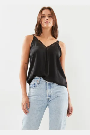 VILA Vicava V-Neck Lace Singlet/Su - Noos by