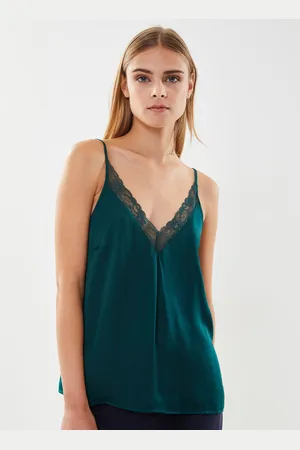 VILA Vicava V-Neck Lace Singlet/Su - Noos by