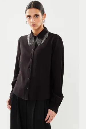 Y.A.S Yasfrima Fringe Ls Shirt S. by