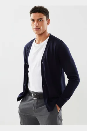 SELECTED Slhberg Ls Knit V-Neck Cardigan Noos by