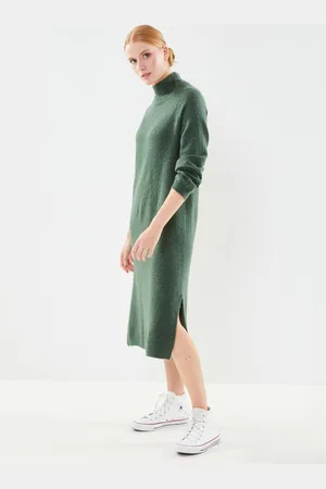 Y.A.S Yasbalis Ls Funnel Knit Dress S. Noos by