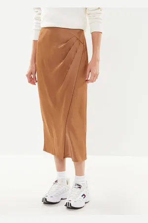 Y.A.S Yaspista Hw Drape Midi Skirt by