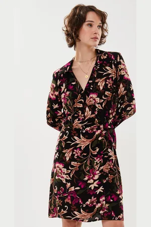 VILA Vimarasi V-Neck L/S Short Dress/Su by