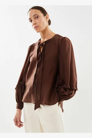 VILA Viadra Bow Detail L/S Shirt by