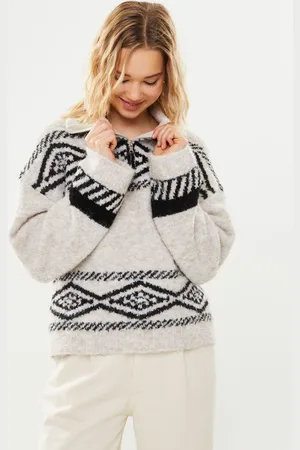 VILA Vifinka New Zipper Knit Top/Su by