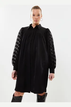 VILA Viliya L/S Knee Lenght Dress/Rou by