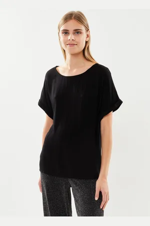 VILA Vikiko Reversible Boatneck S/S Top/C26 by