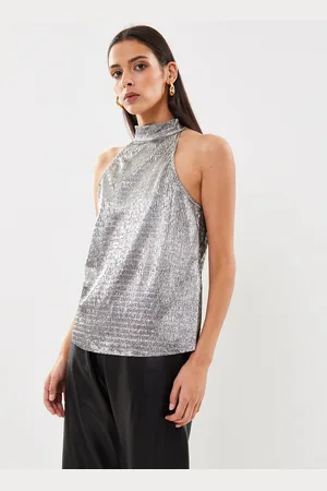 VILA Vifiola Halterneck Top by