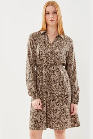 Pieces® PCNOVA LS TIE DRESS NOOS BC CP by