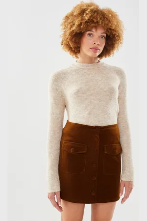 Pieces® PCELLEN LS O-NECK KNIT NOOS BC by
