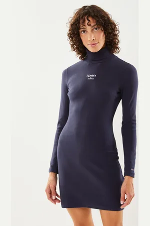 Tommy Hilfiger Tjw Turtleneck Ess Logo Dress by