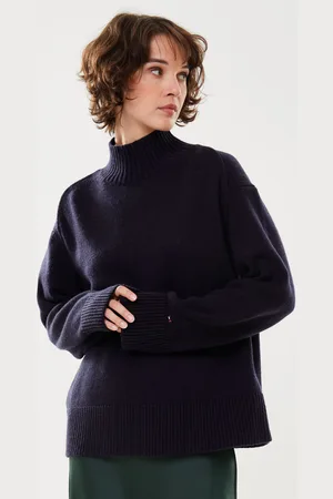 Tommy Hilfiger Wool Blend Mock-Nk Sweater by