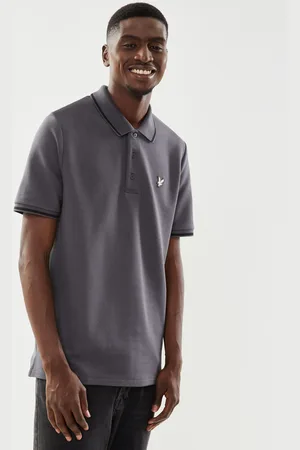 Lyle & Scott Flatback Pique Tipped Polo Shirt by