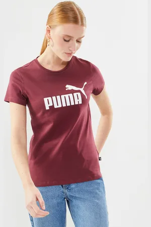 PUMA W Ess Logo Tee (S) by