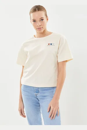 Petit Bateau Tee Shirt MC Boxy Col Rond by