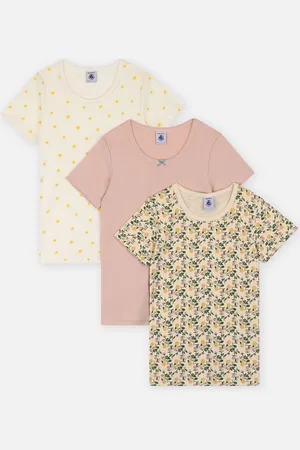 Petit Bateau 3 Tee Shirts MC A0A3R00 by