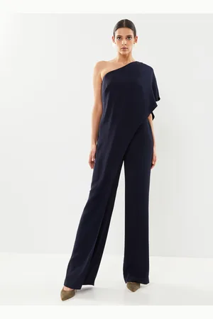 Ralph Lauren Combinaison asymétrique cape georgette by