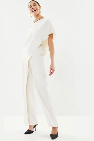 Ralph Lauren Combinaison asymétrique cape georgette by