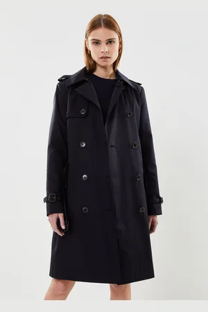 Ralph Lauren Trench-coat croisé en coton mélangé by