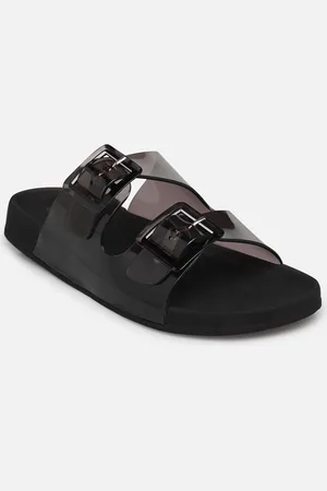 Colors of California Jelly sandal 2 buckles by
