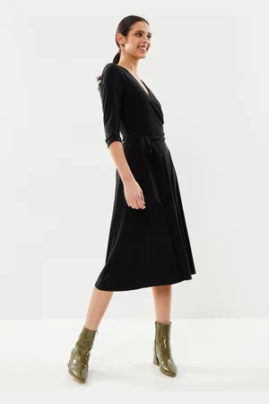 Ralph Lauren Robe col en V croisé en jersey by