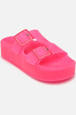 Colors of California High jelly sandal 2 buckles by