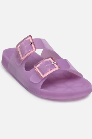 Colors of California Jelly sandal 2 buckles by
