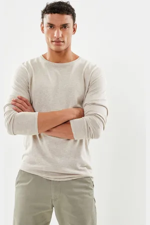 SELECTED Slhrome Ls Knit Crew neck Noos by