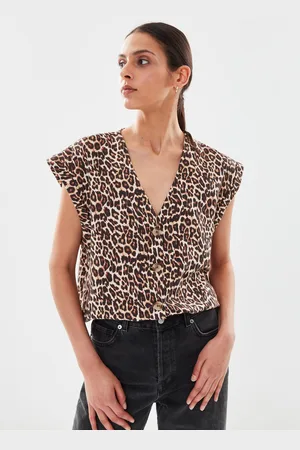 Pieces® Pcauna Ss V-Neck Top Fc by