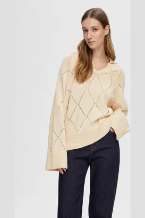 SELECTED Slfvenke Ls Knit Collar by