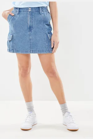 Vans Side walk Denim Skirt by