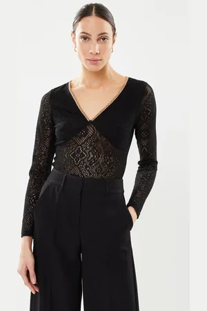 VILA Vipasie Deep V-Neck L/S Body/C27 by