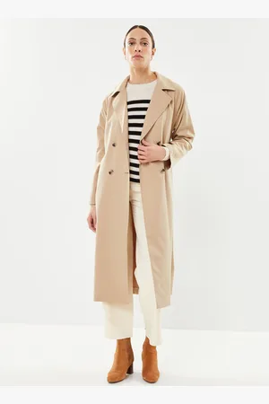 VILA Vijancine L/S Long Trenchcoat - Noos by