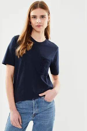 VILA Visybil Crochet S/S T-Shirt by