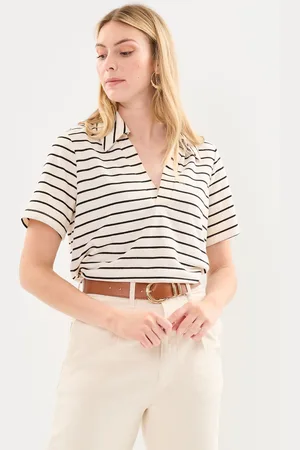 VILA Vialo V-Neck S/S Top by