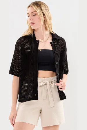 VILA Vizola Polo 2/4 Knit Cardigan by