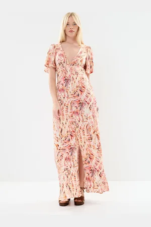 VILA Vicelene 3/4 Sleeve Maxi Dress/Dc/Ls by