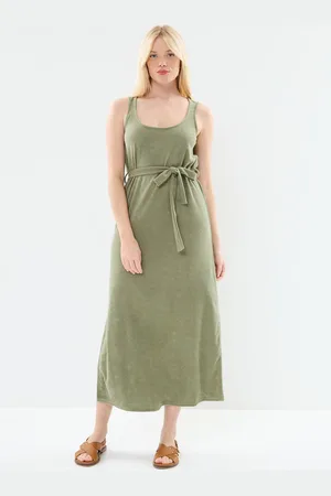 VILA Vifrotté S/L Ancle Dress/C28 by