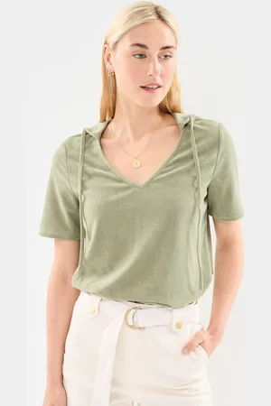 VILA Vifrotté 2/4 Sleeves Top/C28 by
